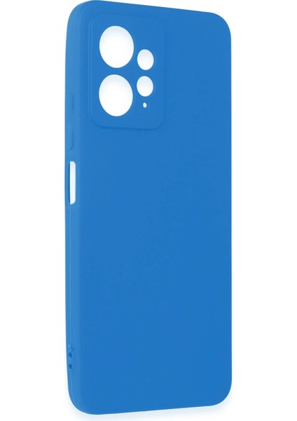 Xiaomi Redmi Note 12 4g Kılıf First Silikon - Mavi Drstr