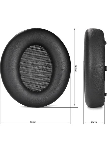 Anker Soundcore Life için Q30 Q30bt ve Q35 ile Uyumlu Suni Deri Kulaklık Pedi Hafızalı Yüksek Kaliteli Materyal Kulaklık Süngeri