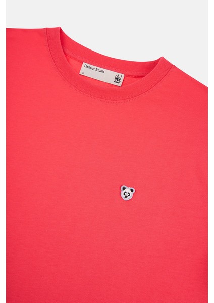 Panda Lightweight T-Shirt - Nar Çiçeği fiyatları