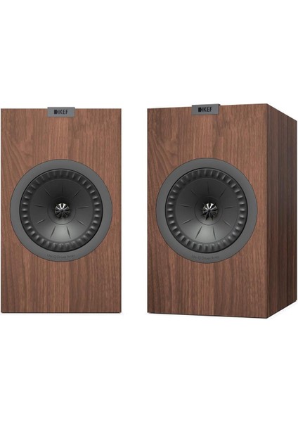 Q350 Iki Yollu Raf Tipi Hi-Fi Çift Hoparlör Kahverengi Outlet