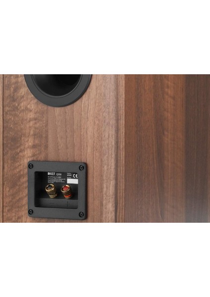Q350 Iki Yollu Raf Tipi Hi-Fi Çift Hoparlör Kahverengi Outlet