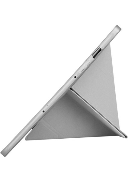 Galaxy Tab S9 Fe 10.9 inç SM-X510 Kılıf Zore Tri Folding Kalem Bölmeli Standlı Kılıf Uyandırma Özellikli