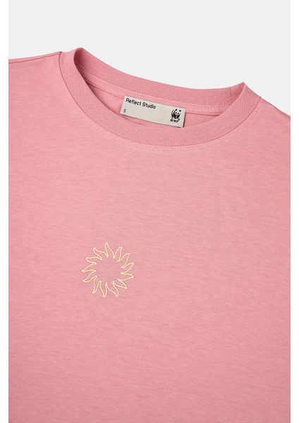Güneş Lightweight Crop T-Shirt - Kiremit fiyatları