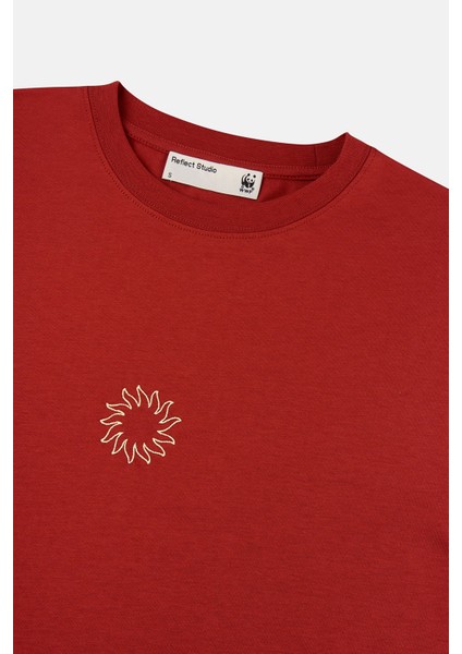 Güneş Lightweight T-Shirt - Kiremit