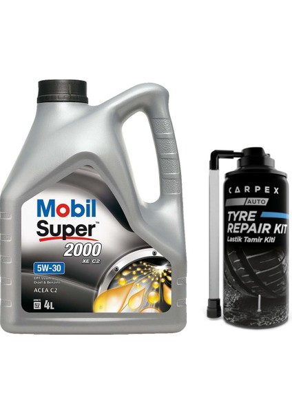 Super 2000 Xe C2 5W30 Motor Yağı 4 L ÜT:2024