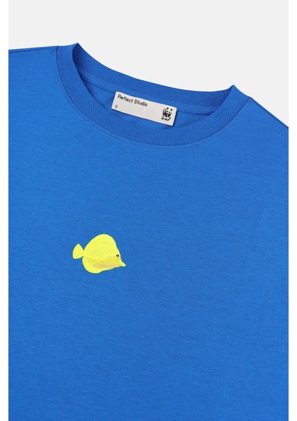 Yellow Tang Lightweight Crop T-Shirt - Saks Mavi indirimleri