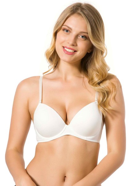 Lejardin Kadın Sütyen Micro Kaplı Angelına Basic Push Up