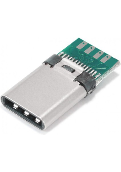 Type-C Erkek Fiş Şase Karkas Konnektör 4pin Poke PK-5376