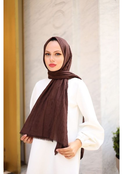 Bambu Kraş Şal - Acı Kahve modelleri