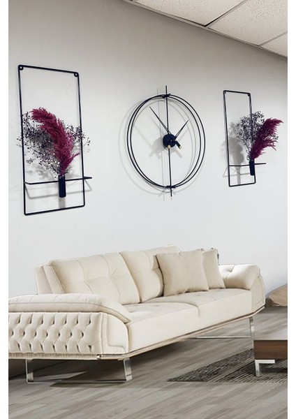 3'lü Timelock Set, 60 Cm, Şık ve Dayanıklı Siyah Renk Seçeneği fiyatları