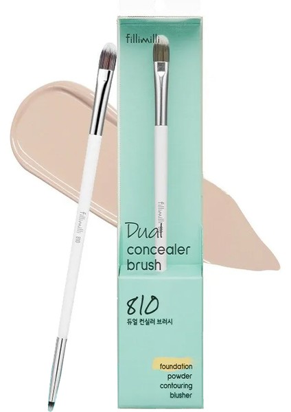 Dual Concealer Brush 810 - Çift Yönlü Kapatıcı Fırçası