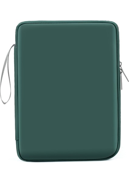 Dizüstü Tablet Kılıfı 7.9inç Suya Dayanıklı Bilgisayar Çantası El Çantası-Siyahımsı Yeşil (Yurt Dışından)