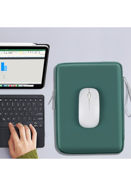 Dizüstü Tablet Kılıfı 7.9inç Suya Dayanıklı Bilgisayar Çantası El Çantası-Siyahımsı Yeşil (Yurt Dışından) fiyatları
