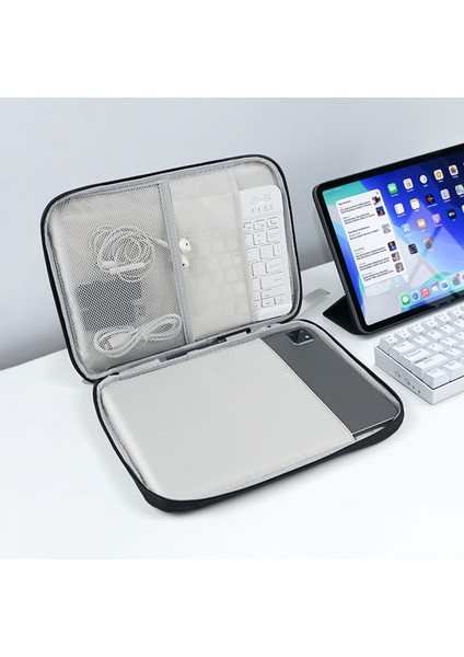 Dizüstü Tablet Kılıfı 7.9inç Suya Dayanıklı Bilgisayar Çantası El Çantası-Siyahımsı Yeşil (Yurt Dışından) fırsatları