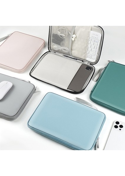 Dizüstü Tablet Kılıfı 7.9inç Suya Dayanıklı Bilgisayar Çantası El Çantası-Siyahımsı Yeşil (Yurt Dışından) indirimleri