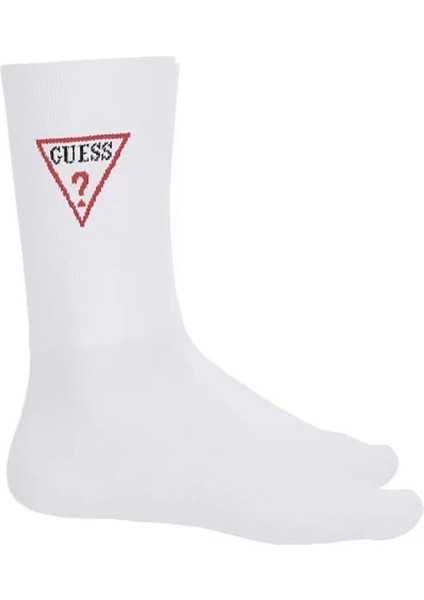 Gj Unısex Trıangle Crew Sock Erkek Beyaz Çorap M5GZ49Z3O11-G011