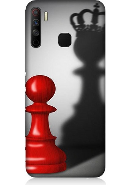 Infinix 5s Lite Uyumlu Piyonun Taçlı Hayali Desenli Silikon Kılıf