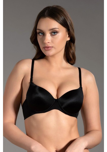 Basic B Cup Destekli Sütyen | Siyah 7015