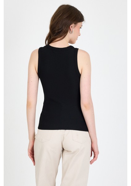 Siyah Inci Taş Detaylı Halter Yaka Ribanalı Atlet 0649 indirimleri