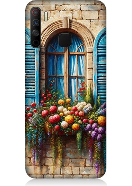 Infinix 5s Lite Uyumlu Pencereden Renkli Hayat Desenli Silikon Kılıf