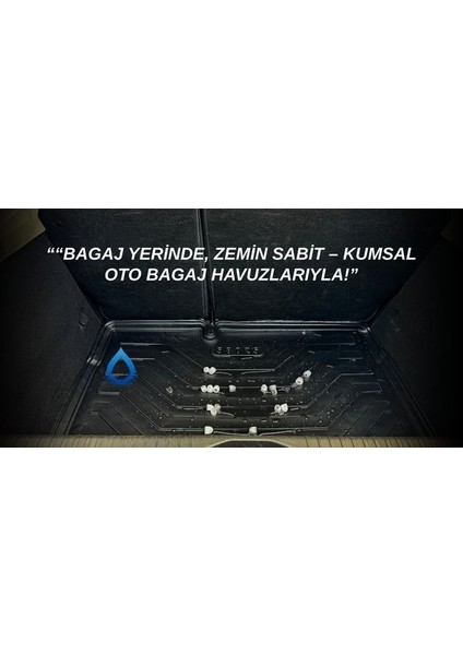 Renault Clio 5 3D Havuzlu Oto Paspas ve Bagaj Havuzu Dizayn Seti modelleri