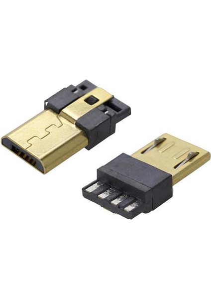 Micro Erkek Fiş Konnektör Şase Karkas 4pin Gold Poke PK-5373