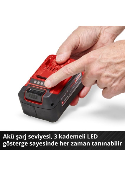 PXC Twinpack 5.2 Ah Power X-Change Akü (Li-Ion, 18 V, 2 x 5.2 Ah, Tüm Power X-Change cihazları ile uyumlu, Aktif Akü Yönetim Sistemi, Özel Şarj Döngüleri) - 4511526