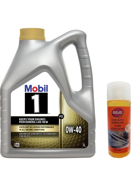 Fs 0W40 Motor Yağı 4 L ÜT:2024