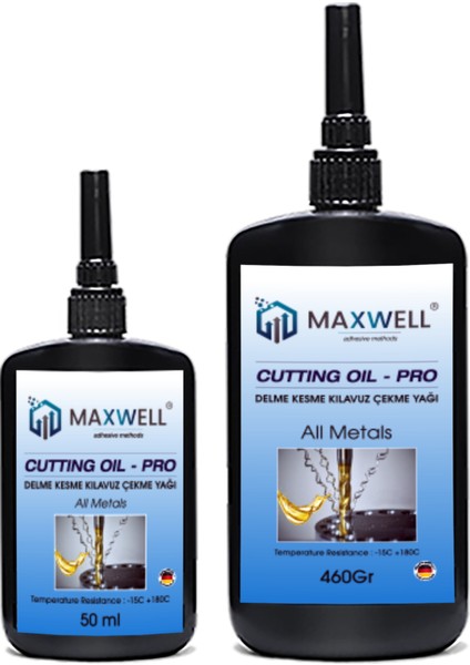 Cutting Oil Delme/Kesme/Klavuz Çekme Yağı (460ml.)