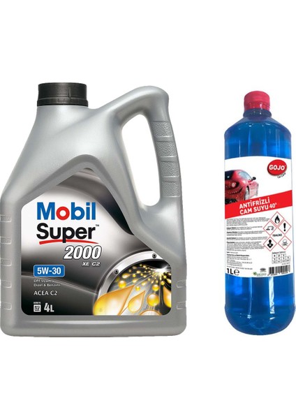 Super 2000 Xe C2 5W30 Motor Yağı 4 L ÜT:2024