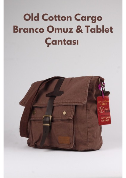 Cargo Branco Omuz & Tablet Çantası Fonksiyonel, Unisex, Günlük Kullanıma Uygun