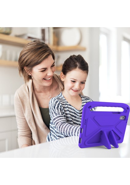 Lenovo Tab M9 Kickstand Tablet Kılıfı El Tutacağı Eva Darbeye Dayanıklı Kapak-Mor (Yurt Dışından) indirimleri