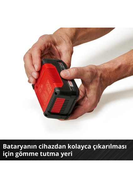 Orijinal Einhell Power X-Change Başlangıç Kiti Akü ve Şarj Cihazı (Li-Ion, 18 V, 2 x 4.0 Ah Akü ve Twincharger şarj cihazı, Tüm Power X-Change cihazları ile uyumlu) - 4512112