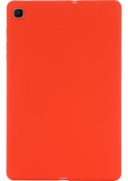 Samsung Galaxy Tab S6 Lite (2020)/(2022)/(2024) Kılıf Sıvı Silikon Çizilmeye Dayanıklı Tablet Kılıfı-Kırmızı (Yurt Dışından) modelleri