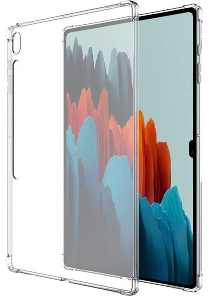 Samsung Galaxy Tab S8 Ultra Esnek Tpu Tablet Kılıfı Güçlendirilmiş Köşeler Şeffaf Koruma Kılıfı (Yurt Dışından) fiyatları