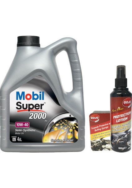 Super 2000 X1 10W40 Motor Yağı 4 L ÜT:2024