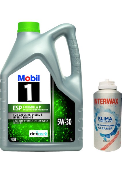 1 Esp Formula P 5W30 Motor Yağı 5 L ÜT:2024