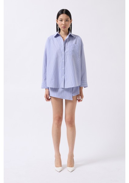 Anvelop Detay Lacivert Gömlek fiyatları