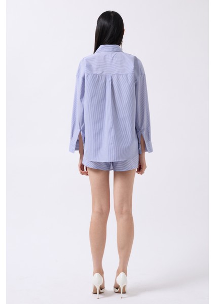 Anvelop Detay Lacivert Gömlek indirimleri