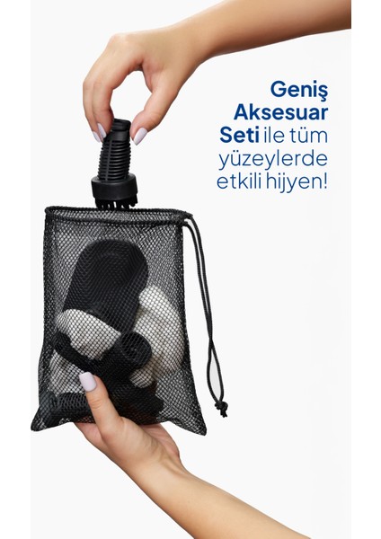 Multy Clean Buharlı Temizleyici–profesyonel Hijyen, Kimyasalsız Temizlik,2in1