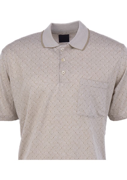 Erkek T-Shirt Yazlık Cepli Kısa Kollu Modern Jakarlı Karelli Model Rahat Kesim Pamuklu Kumaş fiyatları