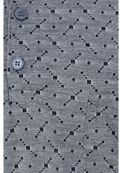 Erkek T-Shirt Yazlık Cepli Kısa Kollu Modern Jakarlı Karelli Model Rahat Kesim Pamuklu Kumaş indirimleri