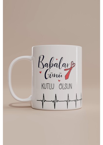 Babalar Günü Temalı Kupa Bardak