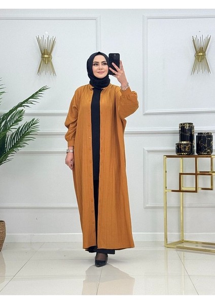 Kadın Tesettür Kap Ferace & Tunik Olarak Kullanılabilir