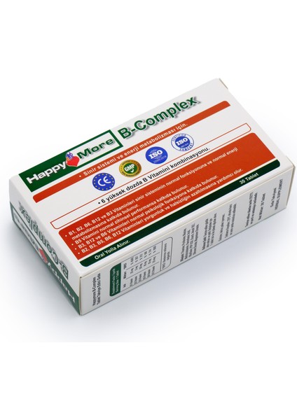 Happymore Vitamin B Kompleksi Içeren Takviye Edici Gıda