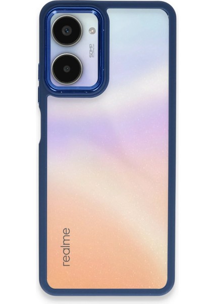Realme 10 Pro 5g Kılıf Dora Kapak - Mavi Drstr