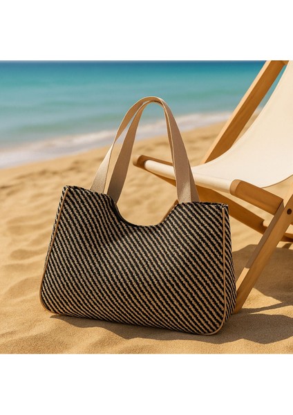 Askılı Kanvas Omuz Çantası Klasik Günlük Plaj Std indirimleri