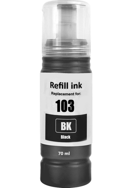 Ecotank L3266,L5190,L5290,L3296 Yazıcı Uyumlu 4 Renk Muadil Mürekkep Seti