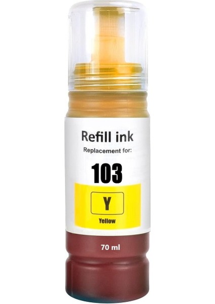 Ecotank L3266,L5190,L5290,L3296 Yazıcı Uyumlu 4 Renk Muadil Mürekkep Seti