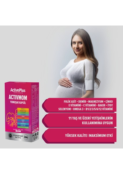 Activmom 30 Kapsül fiyatları